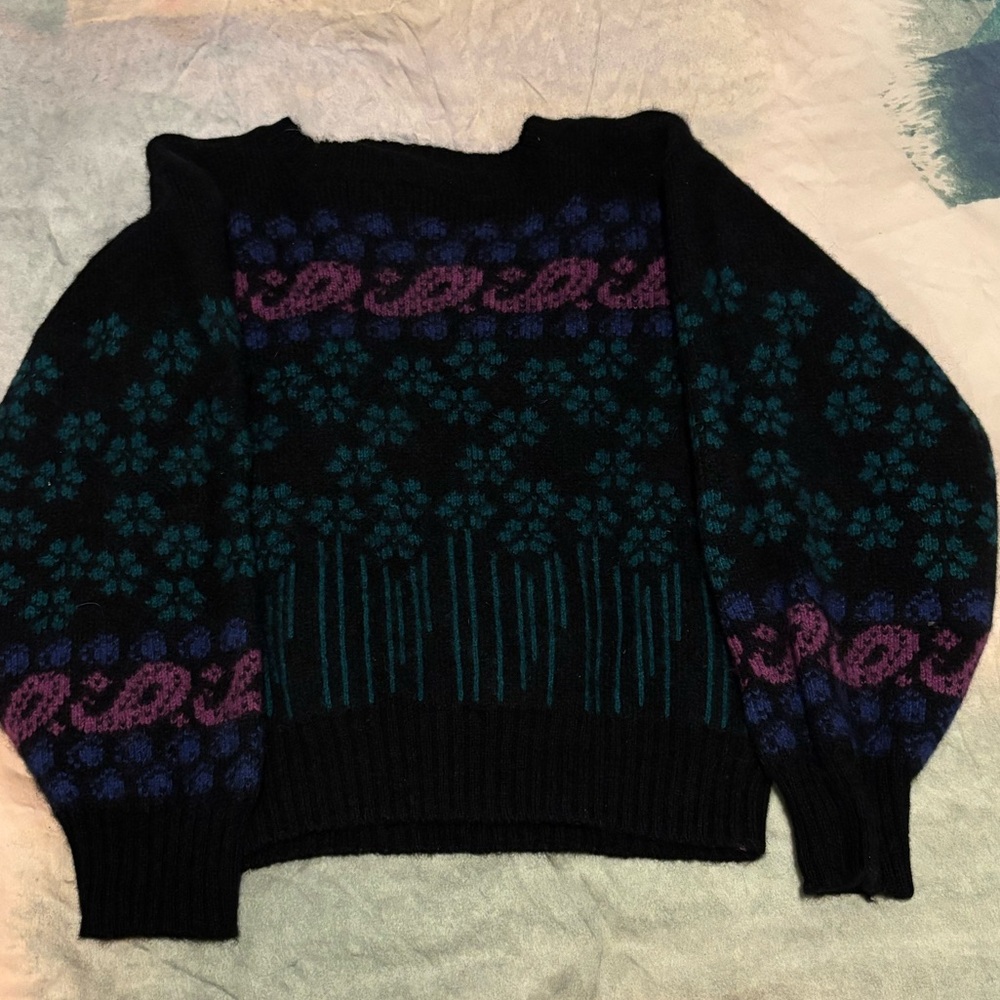 Crop Vintage Halston Sweater